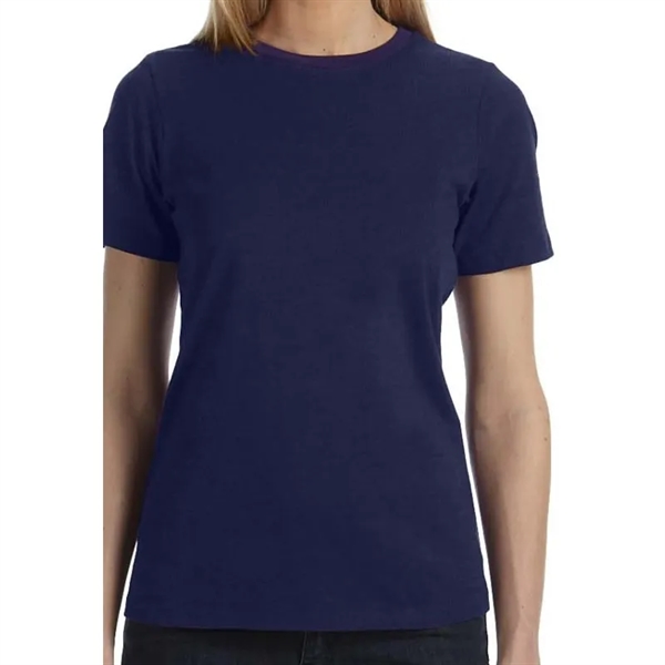 Bella + Canvas Ladies' Relaxed Jersey Short-Sleeve T-Shirt - Bella + Canvas Ladies' Relaxed Jersey Short-Sleeve T-Shirt - Image 12 of 19