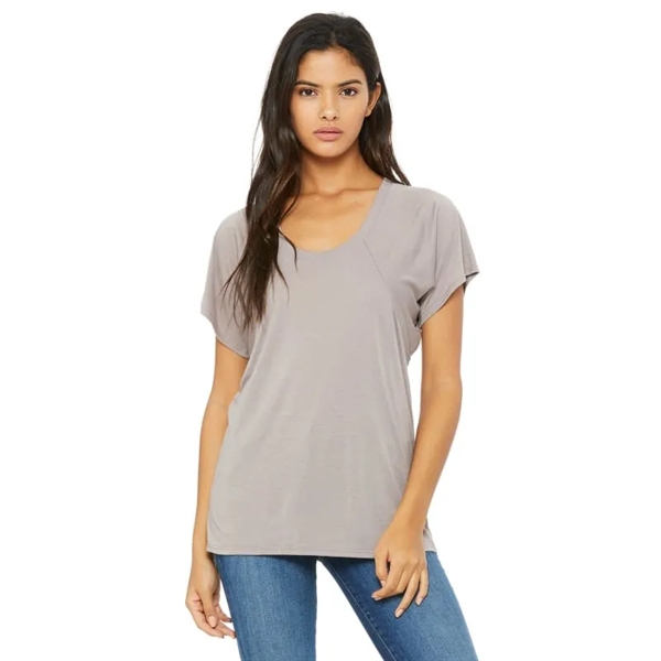 Bella Ladies Flowy Raglan T-Shirt - Bella Ladies Flowy Raglan T-Shirt - Image 0 of 6