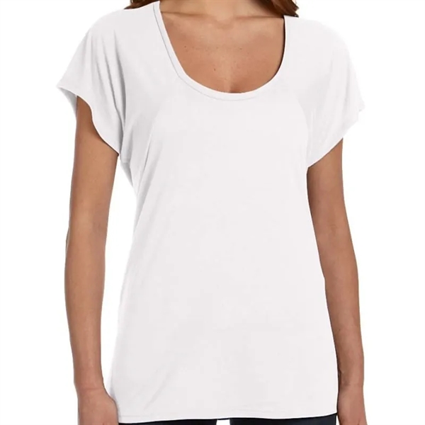 Bella Ladies Flowy Raglan T-Shirt - Bella Ladies Flowy Raglan T-Shirt - Image 1 of 6