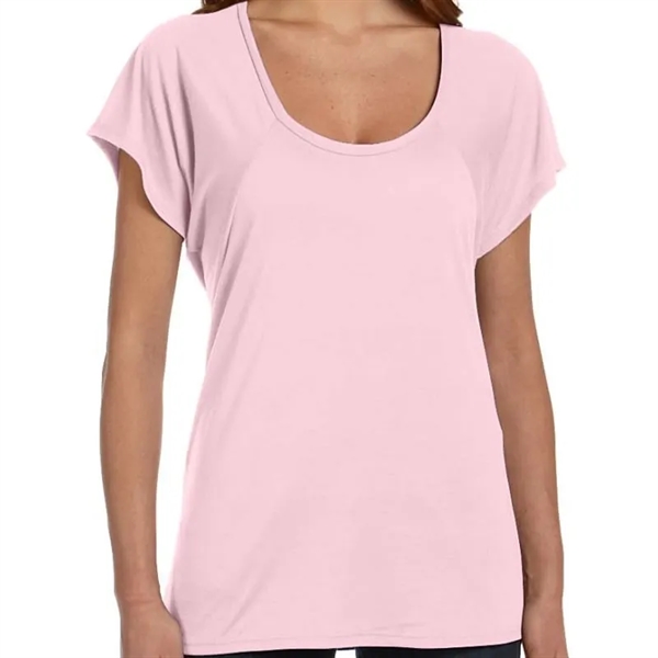 Bella Ladies Flowy Raglan T-Shirt - Bella Ladies Flowy Raglan T-Shirt - Image 5 of 6