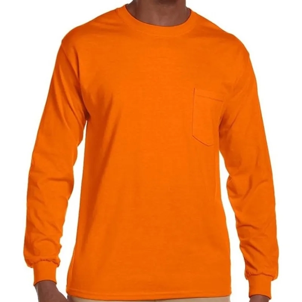 Gildan Ultra Cotton T-Shirt Uomo - Nero, XXX-Large, 100% Cotone Pesante 6oz