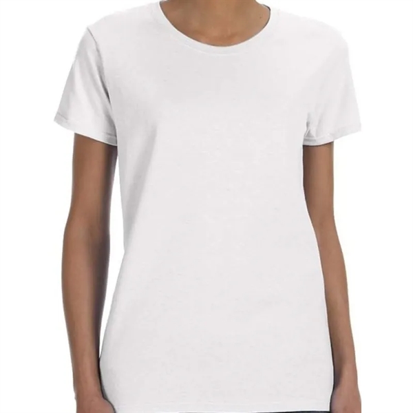 Gildan Heavy Cotton&trade; Ladies 5.3 Oz. Missy Fit T-Shirt - Gildan Heavy Cotton&trade; Ladies 5.3 Oz. Missy Fit T-Shirt - Image 1 of 29