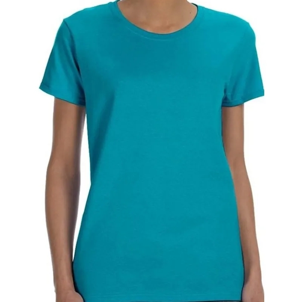 Gildan Heavy Cotton&trade; Ladies 5.3 Oz. Missy Fit T-Shirt - Gildan Heavy Cotton&trade; Ladies 5.3 Oz. Missy Fit T-Shirt - Image 28 of 29