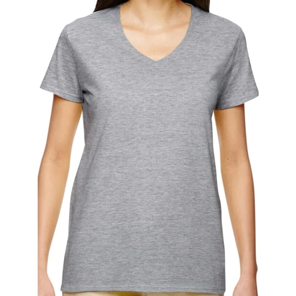 Gildan Heavy Cotton&trade; Ladies 5.3 Oz. V-Neck T-Shirt - Gildan Heavy Cotton&trade; Ladies 5.3 Oz. V-Neck T-Shirt - Image 14 of 14