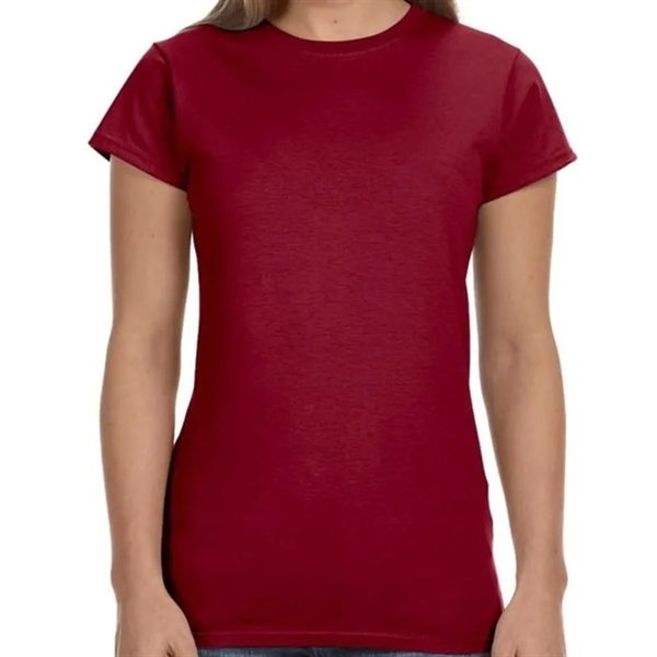 Gildan Softstyle&reg; Ladies 4.5 Oz. Junior Fit T-Shirt - Gildan Softstyle&reg; Ladies 4.5 Oz. Junior Fit T-Shirt - Image 3 of 20