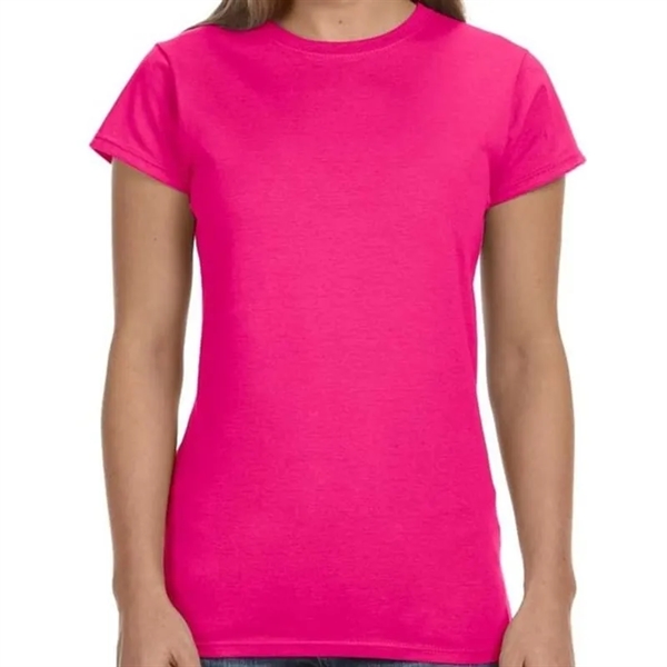 Gildan Softstyle&reg; Ladies 4.5 Oz. Junior Fit T-Shirt - Gildan Softstyle&reg; Ladies 4.5 Oz. Junior Fit T-Shirt - Image 4 of 20