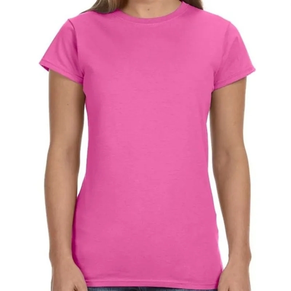 Gildan Softstyle&reg; Ladies 4.5 Oz. Junior Fit T-Shirt - Gildan Softstyle&reg; Ladies 4.5 Oz. Junior Fit T-Shirt - Image 6 of 20