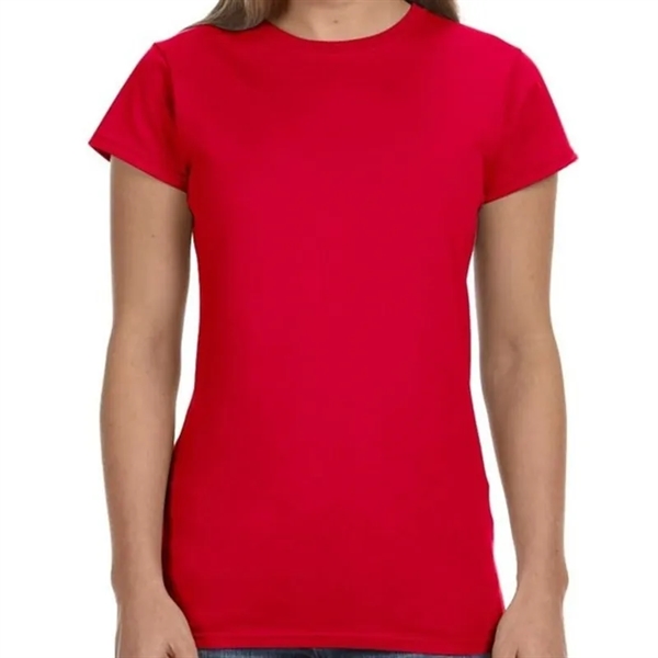 Gildan Softstyle&reg; Ladies 4.5 Oz. Junior Fit T-Shirt - Gildan Softstyle&reg; Ladies 4.5 Oz. Junior Fit T-Shirt - Image 8 of 20