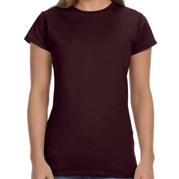 Gildan Softstyle&reg; Ladies 4.5 Oz. Junior Fit T-Shirt - Gildan Softstyle&reg; Ladies 4.5 Oz. Junior Fit T-Shirt - Image 9 of 20