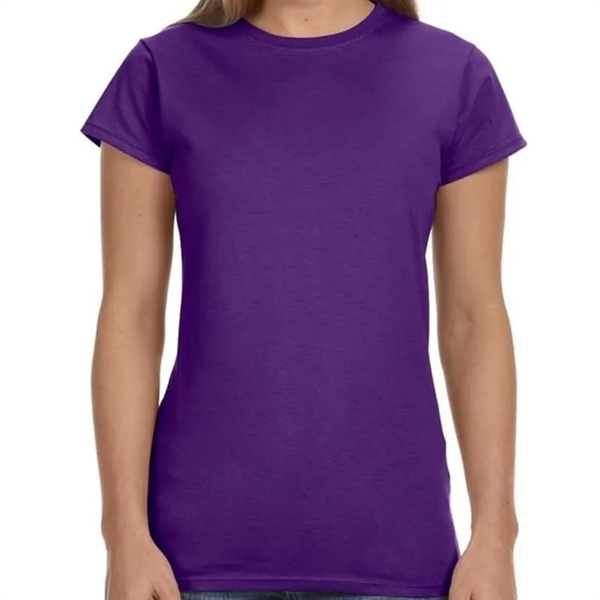 Gildan Softstyle&reg; Ladies 4.5 Oz. Junior Fit T-Shirt - Gildan Softstyle&reg; Ladies 4.5 Oz. Junior Fit T-Shirt - Image 17 of 20