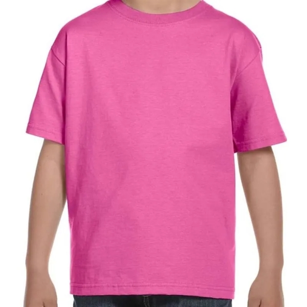 Gildan DryBlend® Youth 5.6 Oz., 50/50 T-Shirt - Gildan DryBlend® Youth 5.6 Oz., 50/50 T-Shirt - Image 4 of 25