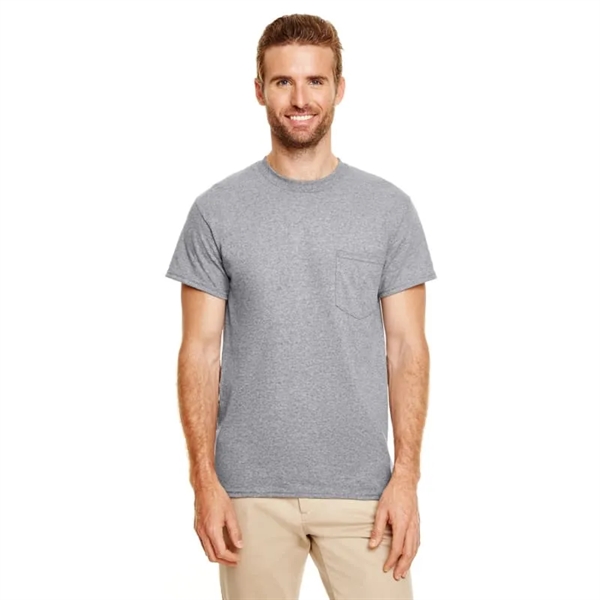 Gildan DryBlend&reg; 5.6 Oz., 50/50 Pocket T-Shirt - Gildan DryBlend&reg; 5.6 Oz., 50/50 Pocket T-Shirt - Image 0 of 9