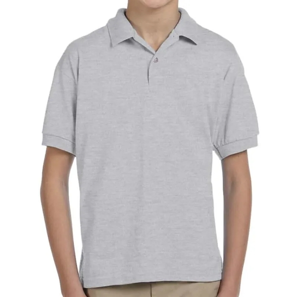 Gildan DryBlend&reg; Youth 5.6 Oz., 50/50 Jersey Polo - Gildan DryBlend&reg; Youth 5.6 Oz., 50/50 Jersey Polo - Image 3 of 16