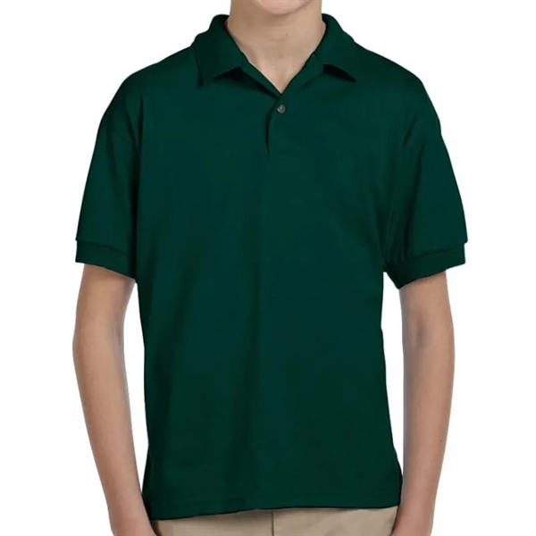 Gildan DryBlend&reg; Youth 5.6 Oz., 50/50 Jersey Polo - Gildan DryBlend&reg; Youth 5.6 Oz., 50/50 Jersey Polo - Image 5 of 16