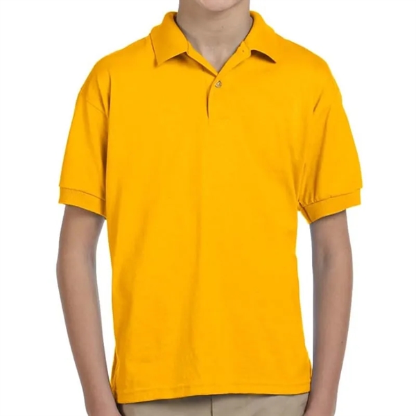 Gildan DryBlend&reg; Youth 5.6 Oz., 50/50 Jersey Polo - Gildan DryBlend&reg; Youth 5.6 Oz., 50/50 Jersey Polo - Image 6 of 16