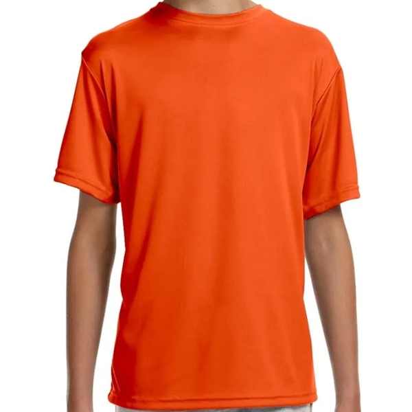 A4 Youth Short-Sleeve Cooling Performance Crew - A4 Youth Short-Sleeve Cooling Performance Crew - Image 3 of 15
