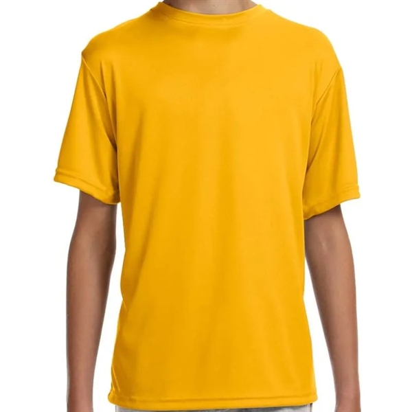 A4 Youth Short-Sleeve Cooling Performance Crew - A4 Youth Short-Sleeve Cooling Performance Crew - Image 5 of 15
