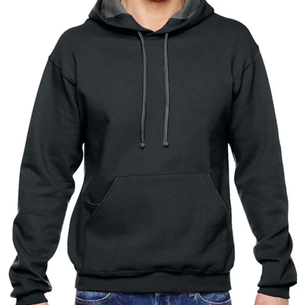 Fruit Of The Loom 7.2 Oz. Sofspun&trade; Hooded Sweatshirt - Fruit Of The Loom 7.2 Oz. Sofspun&trade; Hooded Sweatshirt - Image 2 of 10