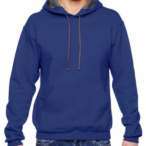 Fruit Of The Loom 7.2 Oz. Sofspun&trade; Hooded Sweatshirt - Fruit Of The Loom 7.2 Oz. Sofspun&trade; Hooded Sweatshirt - Image 3 of 10