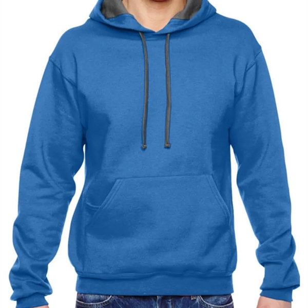 Fruit Of The Loom 7.2 Oz. Sofspun&trade; Hooded Sweatshirt - Fruit Of The Loom 7.2 Oz. Sofspun&trade; Hooded Sweatshirt - Image 9 of 10