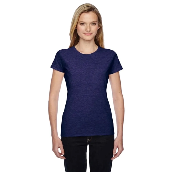 Fruit Of The Loom Ladies 4.7 Oz., 100% Sofspun&trade; Cot... - Fruit Of The Loom Ladies 4.7 Oz., 100% Sofspun&trade; Cot... - Image 0 of 16
