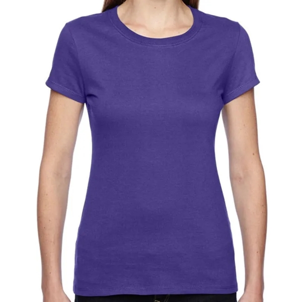 Fruit Of The Loom Ladies 4.7 Oz., 100% Sofspun&trade; Cot... - Fruit Of The Loom Ladies 4.7 Oz., 100% Sofspun&trade; Cot... - Image 14 of 16