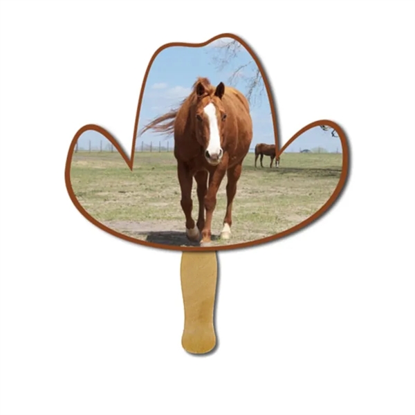 Cowboy Hat Hand Fans - Cowboy Hat Hand Fans - Image 0 of 2