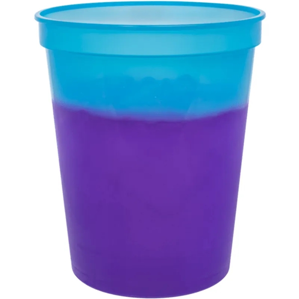 16oz Color Changing Stadium Cups - 16oz Color Changing Stadium Cups - Image 1 of 11