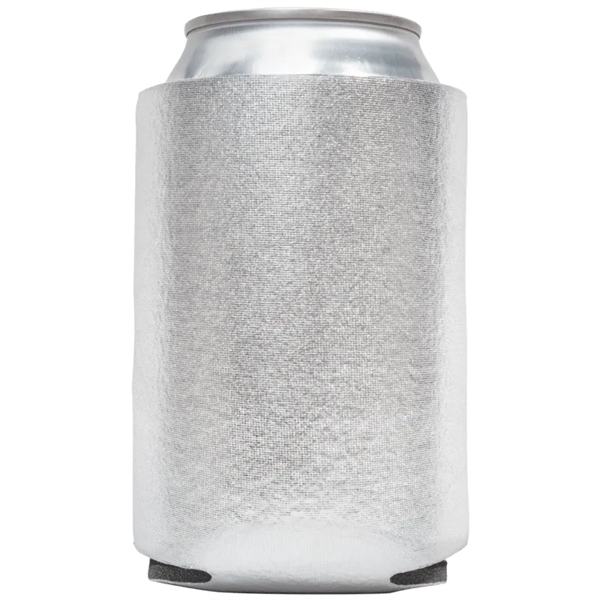 Premium Foam Collapsible Metallic Coolies - Premium Foam Collapsible Metallic Coolies - Image 3 of 5
