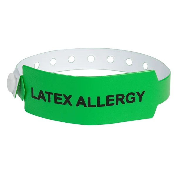 Medical Alert Wide Vinyl Wristbands - Medical Alert Wide Vinyl Wristbands - Image 4 of 6