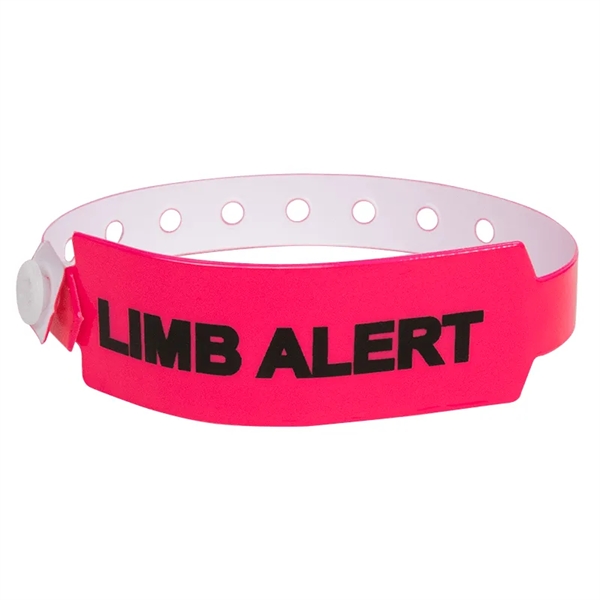 Medical Alert Wide Vinyl Wristbands - Medical Alert Wide Vinyl Wristbands - Image 6 of 6