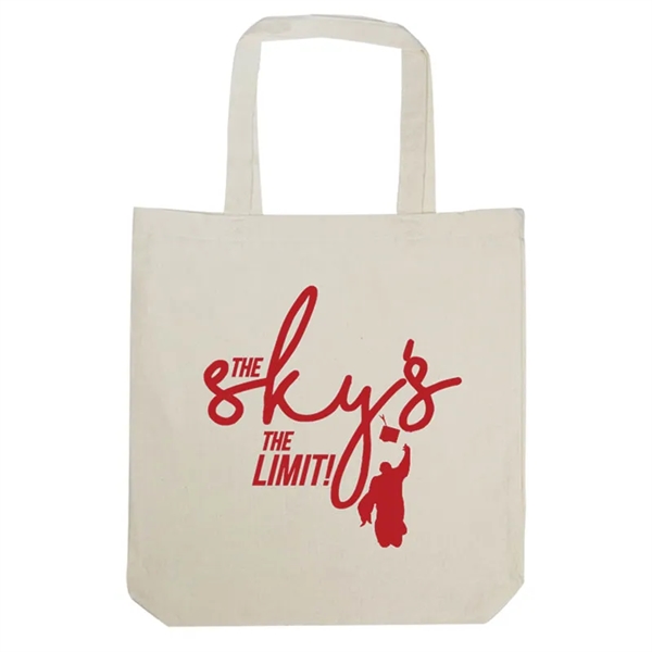 Custom Cotton Grocery Tote Bags - Custom Cotton Grocery Tote Bags - Image 1 of 7