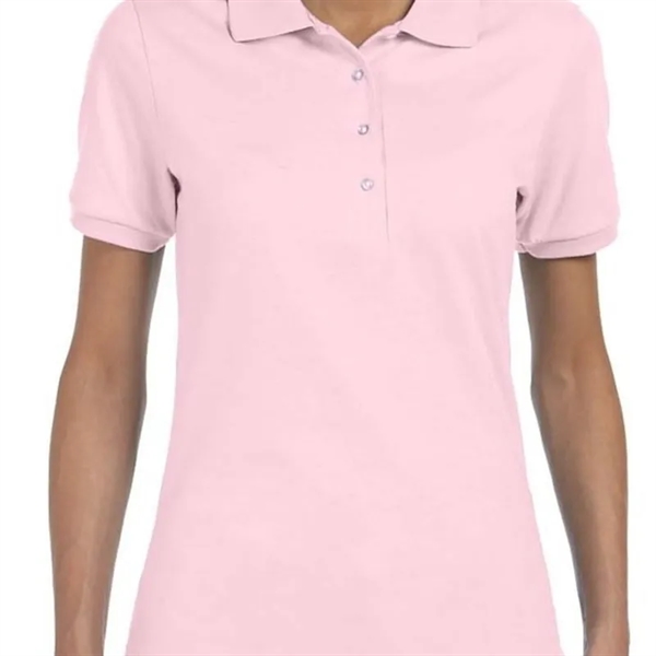 Custom Embroidered Ladies Jersey Polo With SpotShield™ - Custom Embroidered Ladies Jersey Polo With SpotShield™ - Image 3 of 16