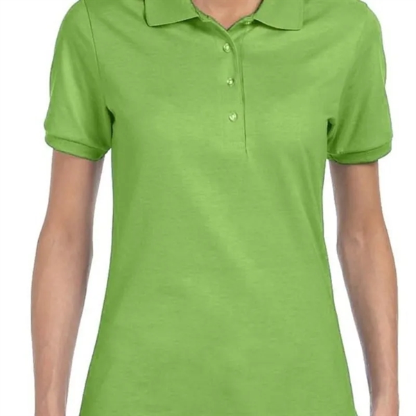 Custom Embroidered Ladies Jersey Polo With SpotShield™ - Custom Embroidered Ladies Jersey Polo With SpotShield™ - Image 9 of 16