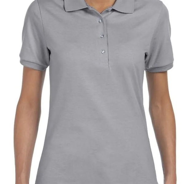 Custom Embroidered Ladies Jersey Polo With SpotShield™ - Custom Embroidered Ladies Jersey Polo With SpotShield™ - Image 12 of 16