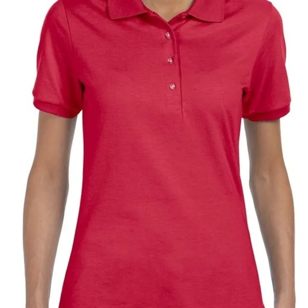 Custom Embroidered Ladies Jersey Polo With SpotShield™ - Custom Embroidered Ladies Jersey Polo With SpotShield™ - Image 14 of 16