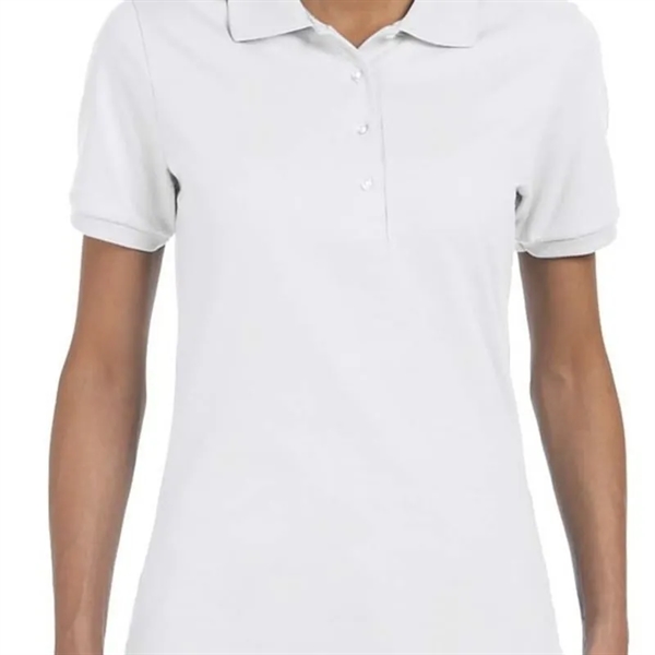 Custom Embroidered Ladies Jersey Polo With SpotShield™ - Custom Embroidered Ladies Jersey Polo With SpotShield™ - Image 15 of 16