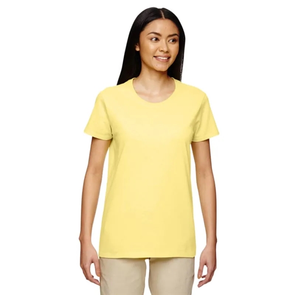 Custom Embroidered Ladies Basic Cotton T-Shirts - Custom Embroidered Ladies Basic Cotton T-Shirts - Image 10 of 38