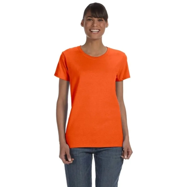 Custom Embroidered Ladies Basic Cotton T-Shirts - Custom Embroidered Ladies Basic Cotton T-Shirts - Image 26 of 38
