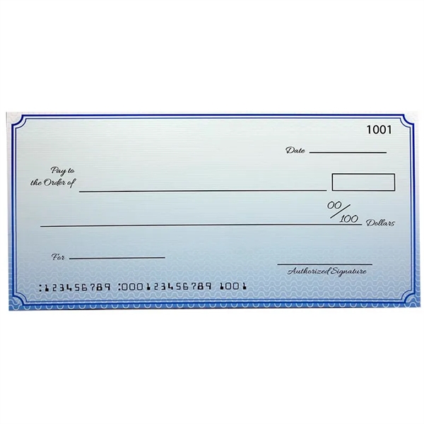 Custom Economy Giant Checks 30 X 60 Inch - Custom Economy Giant Checks 30 X 60 Inch - Image 0 of 0