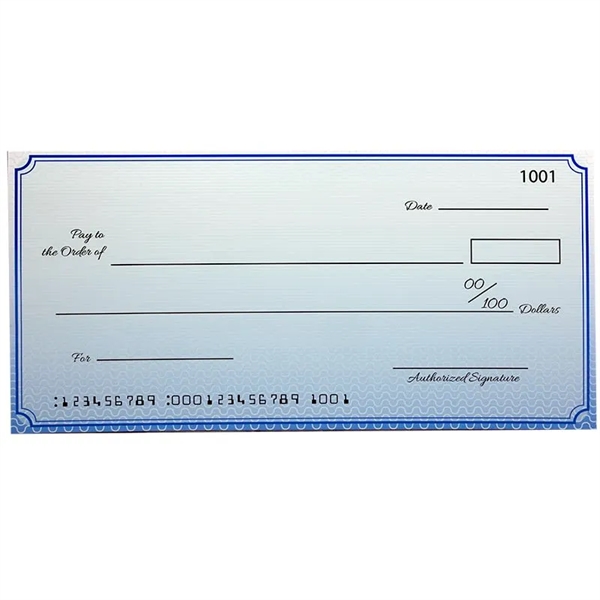 Custom Premium Large Check 22 X 48 Inch - Custom Premium Large Check 22 X 48 Inch - Image 0 of 0