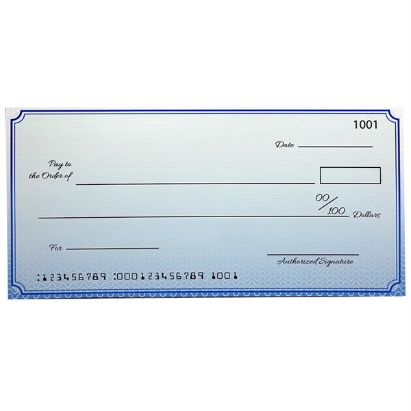 Custom Premium Big Checks 18 X 36 Inch - Custom Premium Big Checks 18 X 36 Inch - Image 0 of 0