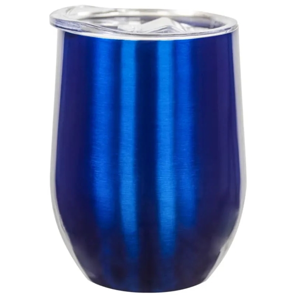 12 Oz. Custom Stainless Steel Wine Tumblers - 12 Oz. Custom Stainless Steel Wine Tumblers - Image 1 of 10