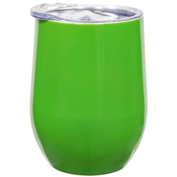 12 Oz. Custom Stainless Steel Wine Tumblers - 12 Oz. Custom Stainless Steel Wine Tumblers - Image 3 of 10