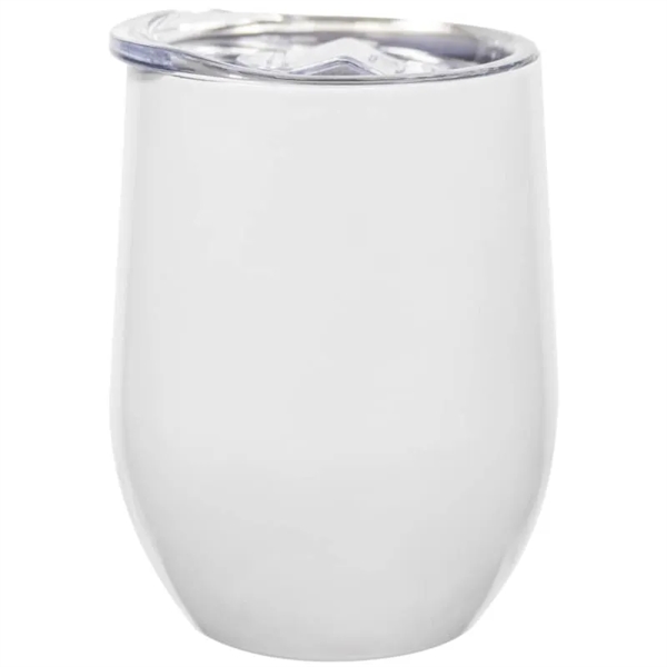 12 Oz. Custom Stainless Steel Wine Tumblers - 12 Oz. Custom Stainless Steel Wine Tumblers - Image 10 of 10