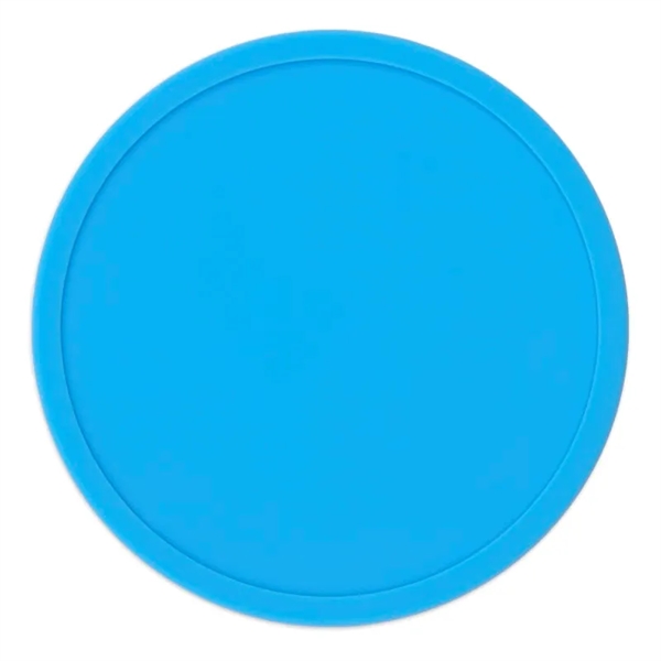4 Inch Custom Silicone Drink Coasters - 4 Inch Custom Silicone Drink Coasters - Image 1 of 8