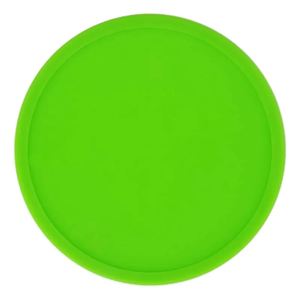 4 Inch Custom Silicone Drink Coasters - 4 Inch Custom Silicone Drink Coasters - Image 2 of 8