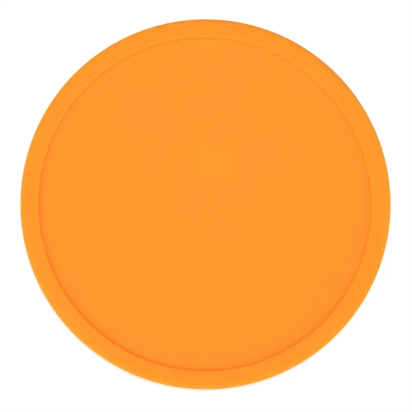 4 Inch Custom Silicone Drink Coasters - 4 Inch Custom Silicone Drink Coasters - Image 3 of 8