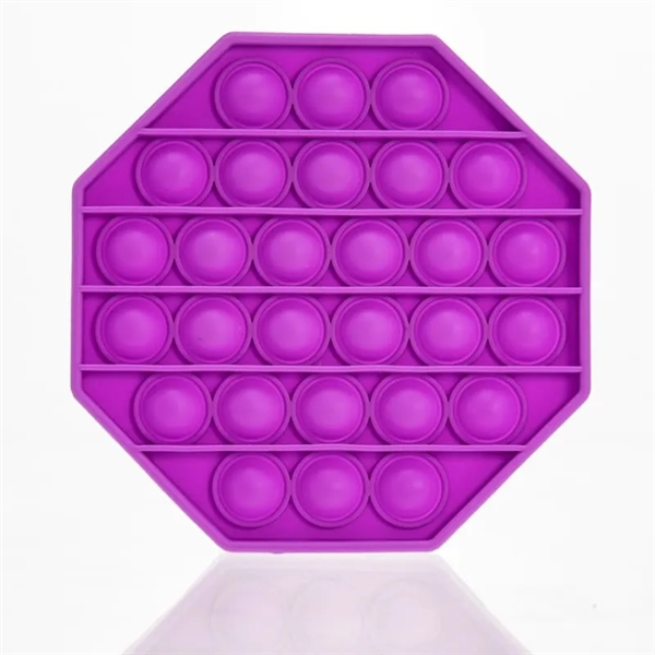Custom Printed Silicone Push Pop Bubble Fidget Toys - Custom Printed Silicone Push Pop Bubble Fidget Toys - Image 2 of 5
