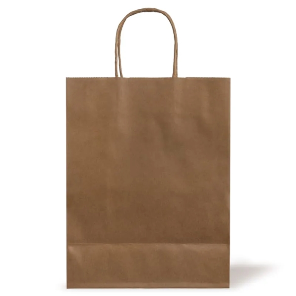 8 X 10 Inch Custom Paper Shopping Bag With Handles - 8 X 10 Inch Custom Paper Shopping Bag With Handles - Image 1 of 3
